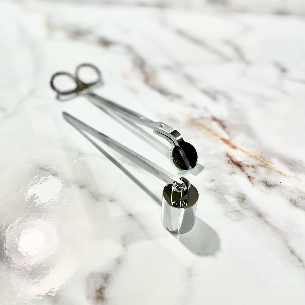 2-Piece Wick Trimmer and Candle Snuffer Set